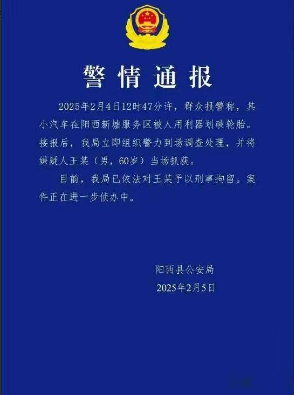 半岛游戏app服务区划车胎后续：60岁老头被刑拘汽修老板求饶车主决不罢休(图6)