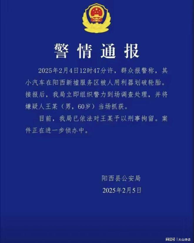 震惊阳江服务区戳胎后续：划胎者被刑拘汽修店老板想半岛游戏app花钱私了(图5)